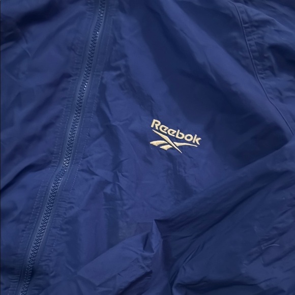 Reebok Blue Windbreaker Jacket - vintage Y2K - Picture 2 of 9
